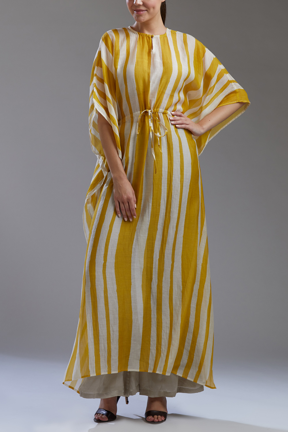 striped caftan