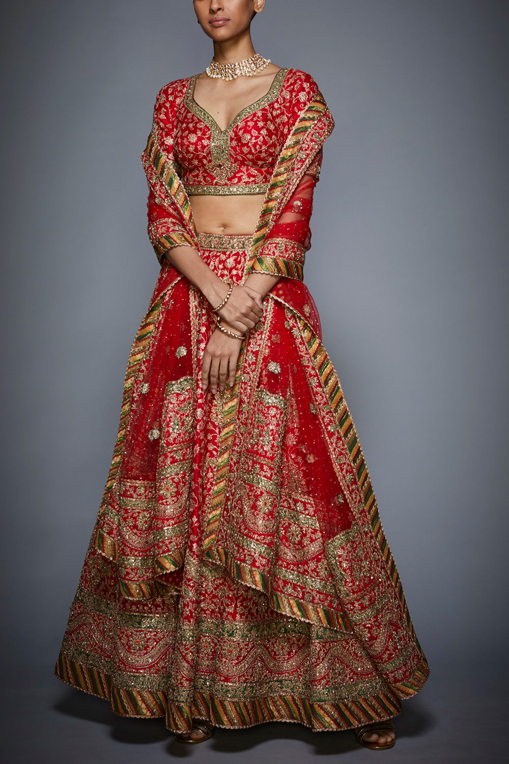 bridal lehenga ritu kumar