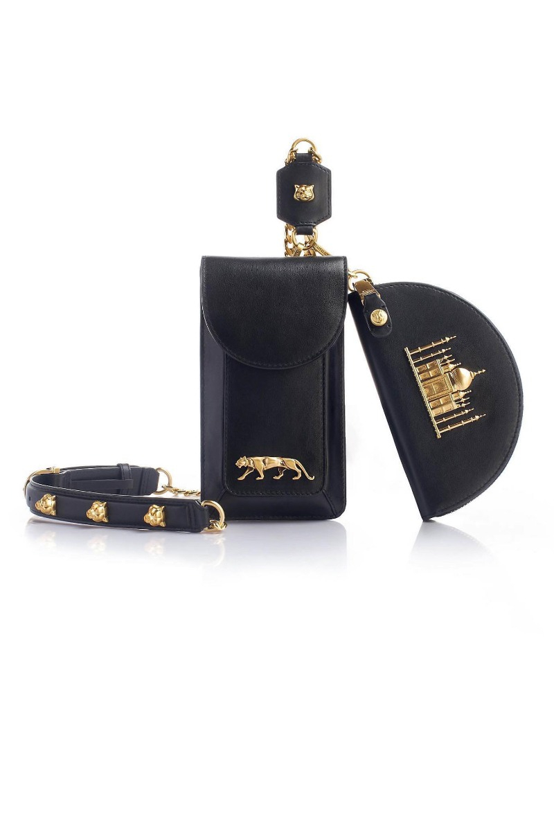 Black Bengal tiger belt by Sabyasachi at AASHNI+CO.